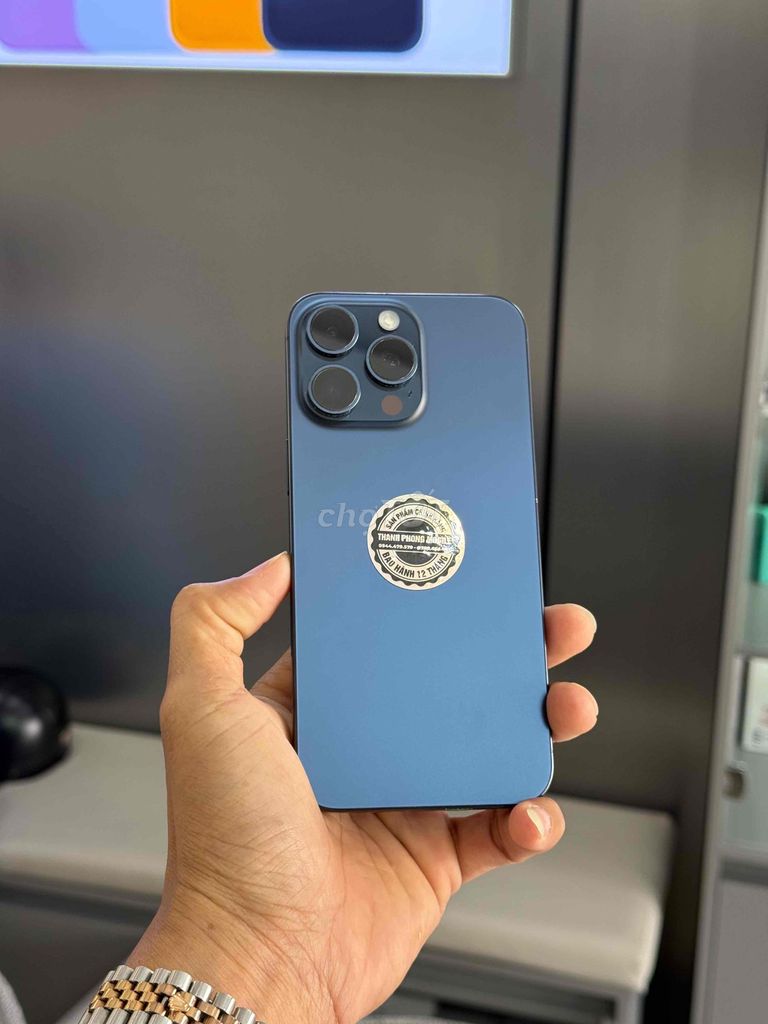 iPhone 15 Pro Max 256GB Titan xanh 99%. Mua bán Điện thoại tại Thành phố Cà Mau Cà Mau được đăng bởi Thanh phong  hình 1