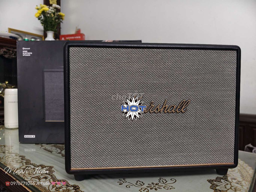 Loa Bluetooth Marshall Woburn III - Acton 3. Mua bán Tivi, Âm thanh tại Huyện Lý Nhân Hà Nam được đăng bởi Mạnh Tuấn hình 1