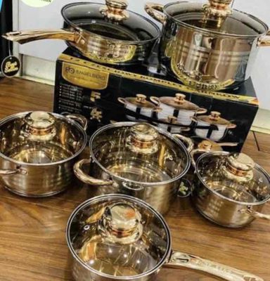Thanh lý bộ nồi inox Đức 6 món cao cấp an toàn. Mua bán Dụng cụ nhà bếp tại Quận Thanh Khê Đà Nẵng được đăng bởi My My