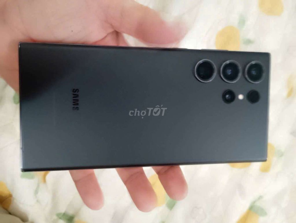 Samsung S23 Ultra Đen Nguyên zin. Mua bán Điện thoại tại Huyện Long Điền Bà Rịa - Vũng Tàu được đăng bởi LHT hình 1