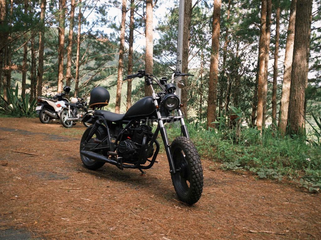 Xe Lifan dáng chopper - màu đen 124cc. Mua bán Xe máy tại Thành phố Đà Lạt Lâm Đồng được đăng bởi Gia Khang hình 7