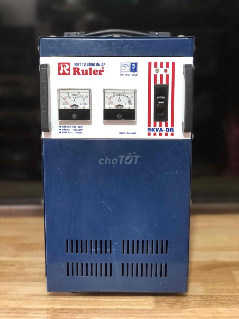 Ổn áp Ruler . 5KVA. Mua bán Nội thất, đồ gia dụng khác tại Huyện Đông Hưng Thái Bình được đăng bởi Huy Nguyễn hình 1