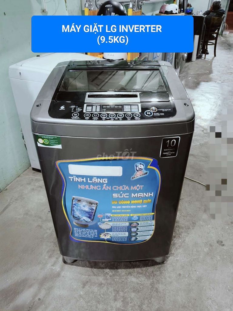Máy giặt LG Inverter 9.5KG (Động cơ trục). Mua bán Máy giặt tại Thành phố Nha Trang Khánh Hòa được đăng bởi Bảo trì điện lạnh Nha Trang hình 1