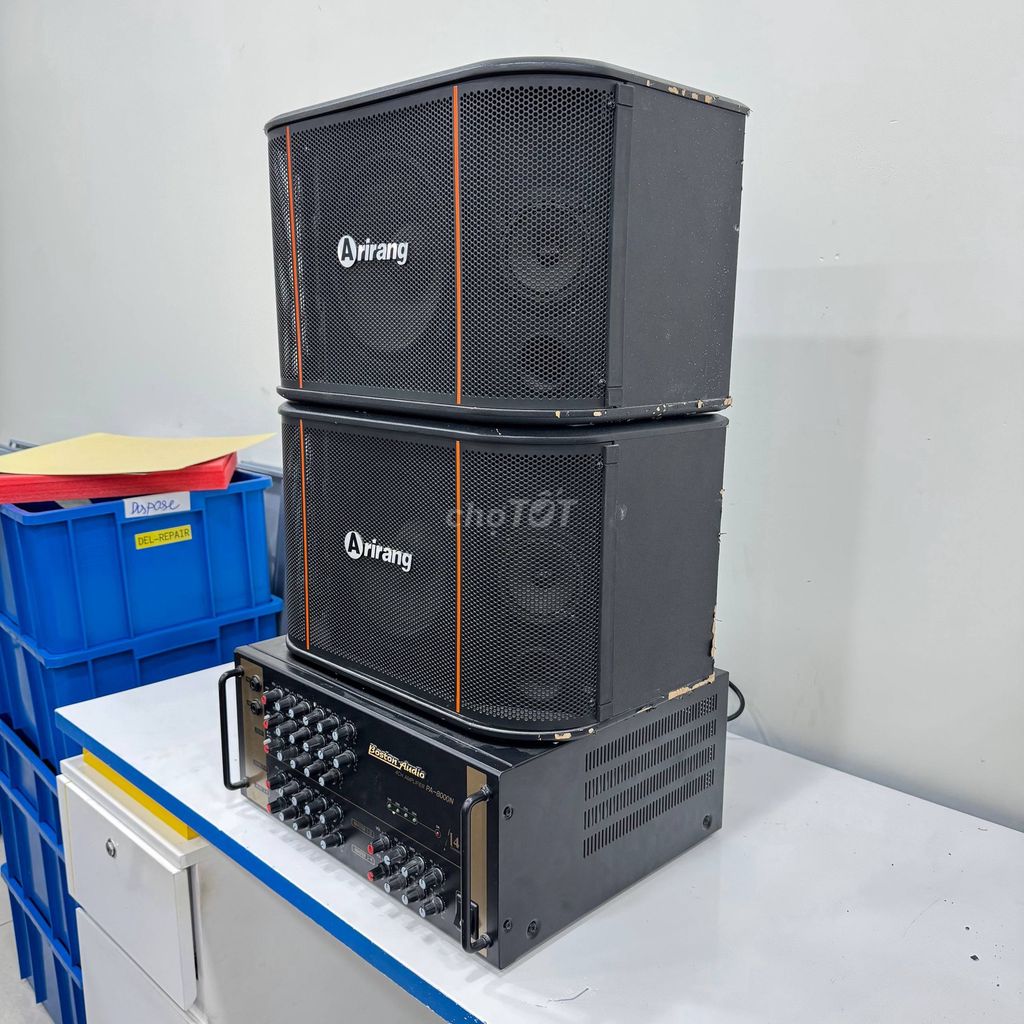 Thanh lý bộ dàn karaoke Arirang + Ampli Boston . Mua bán Tivi, Âm thanh tại Quận Bình Thạnh Tp Hồ Chí Minh được đăng bởi ICT Sài Gòn hình 1