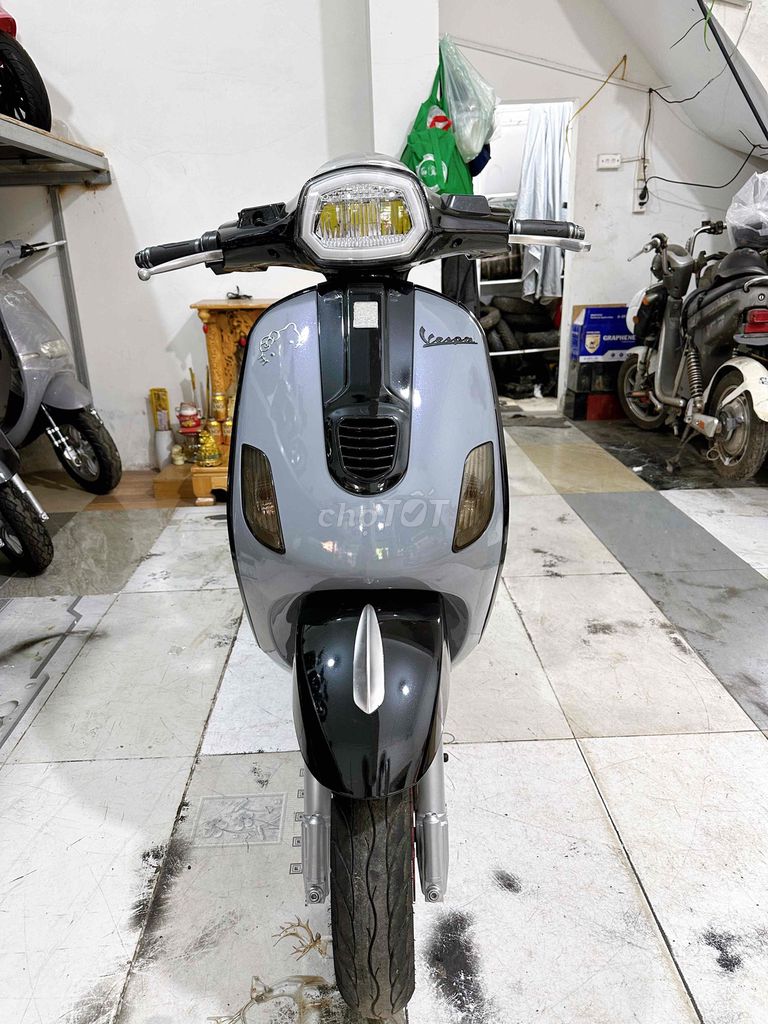 Электрический скутер Vespa Lx150, серый, 4D, аккумулятор Super Surf gtdd