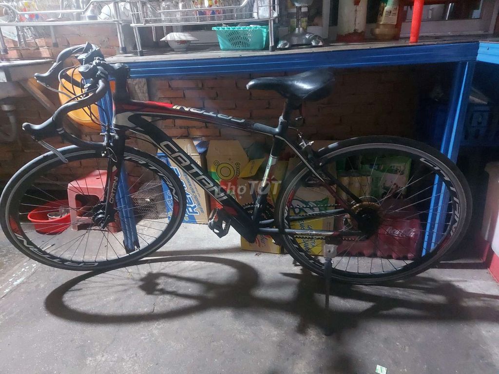 Xe đạp đua CATANI Đen đỏ. Mua bán Xe đạp tại Thị xã Bến Cát Bình Dương được đăng bởi khanh hình 2