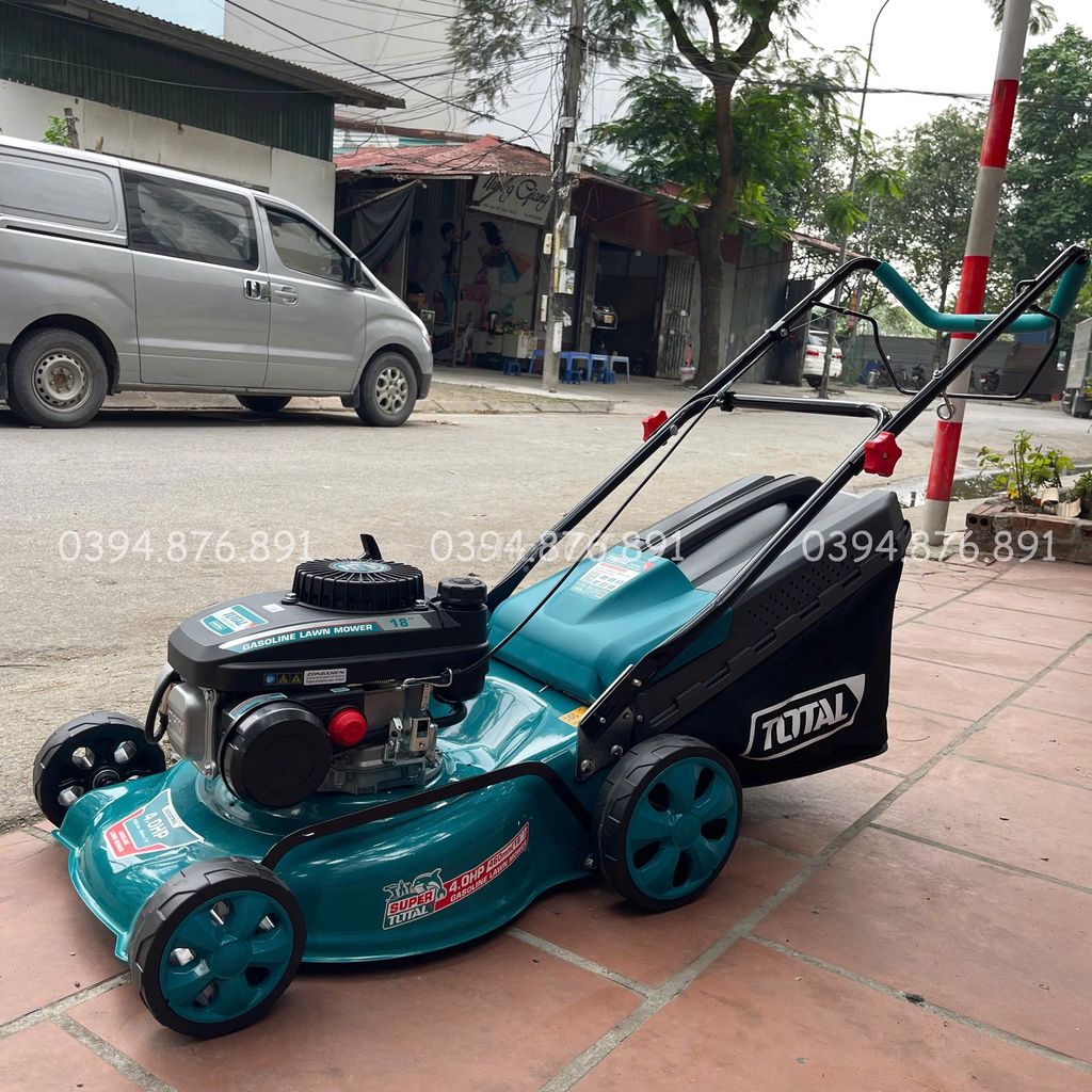 Máy Cắt Cỏ Đẩy Tay Total Chạy Xăng 4HP TGT141181