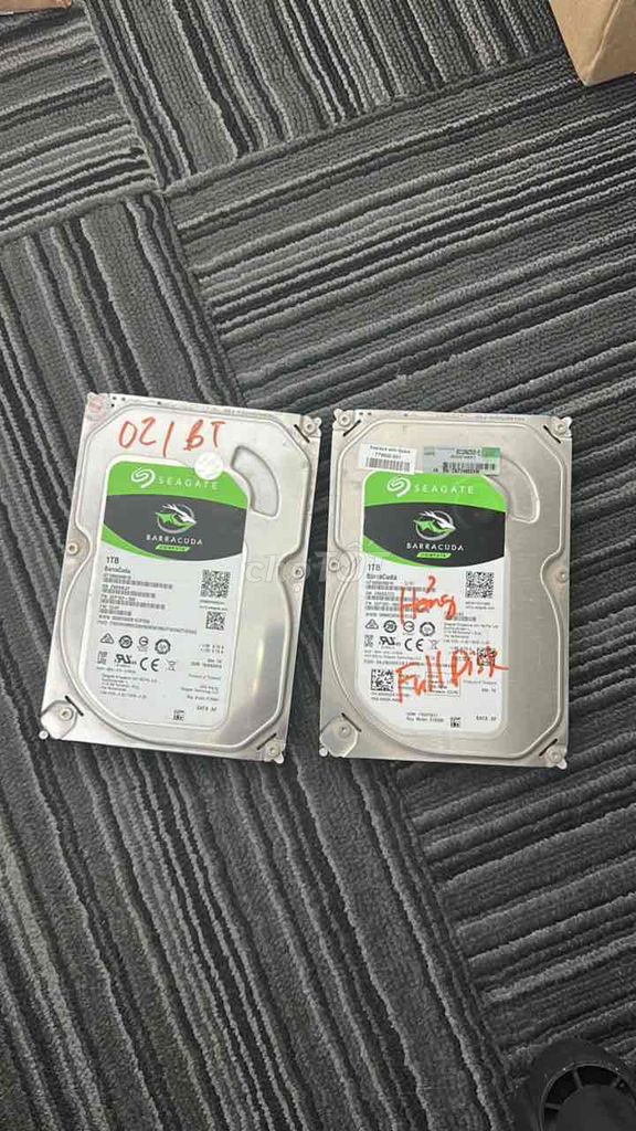 Ổ cứng HDD Seagate Barracuda 1TB sk 100%. Mua bán Linh kiện (RAM, Card...) tại Quận Thanh Khê Đà Nẵng được đăng bởi Võ Hưng hình 1