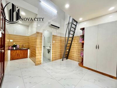 Phòng trọ giá rẻ gác cao 2m5 - sẵn nội thất  