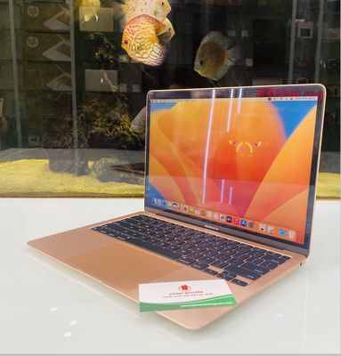 Macbook M1 màu gold nhôm _ cấu hình cao mượt .