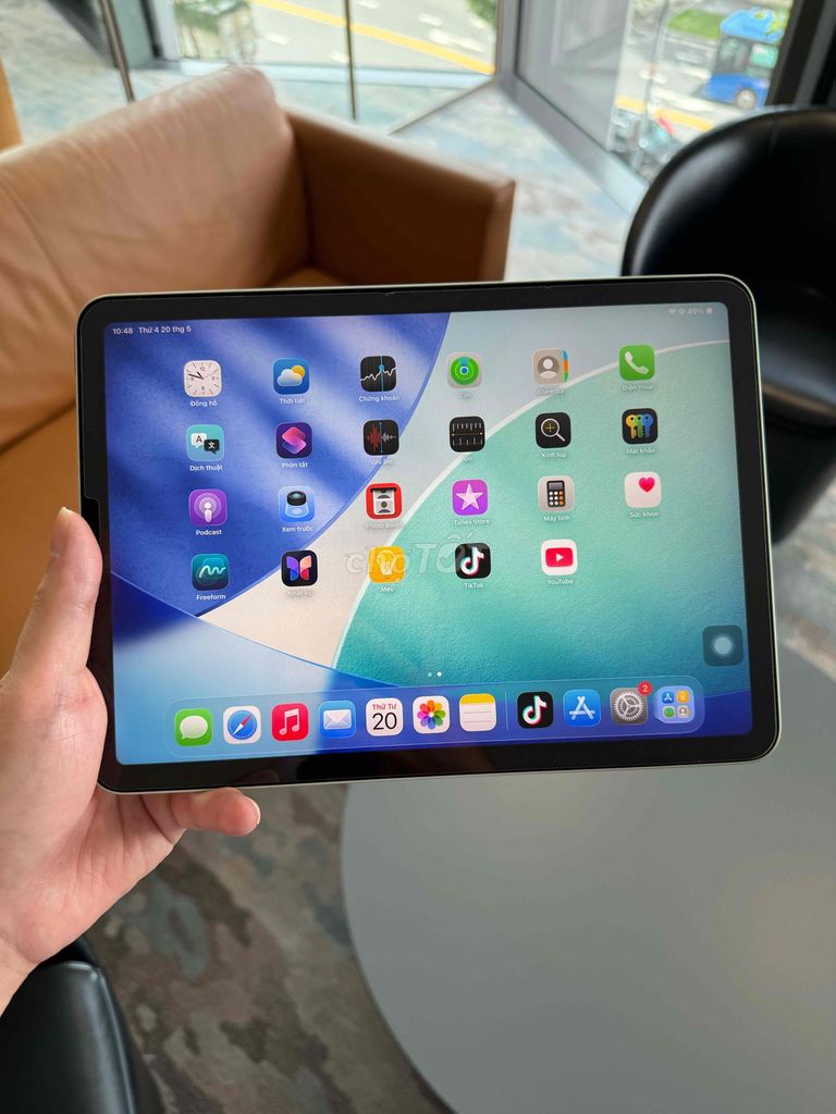 Apple iPad Air 4 64GB Xanh Mint. Mua bán Máy tính bảng tại Quận Bình Thạnh Tp Hồ Chí Minh được đăng bởi Lưu Khoa hình 1