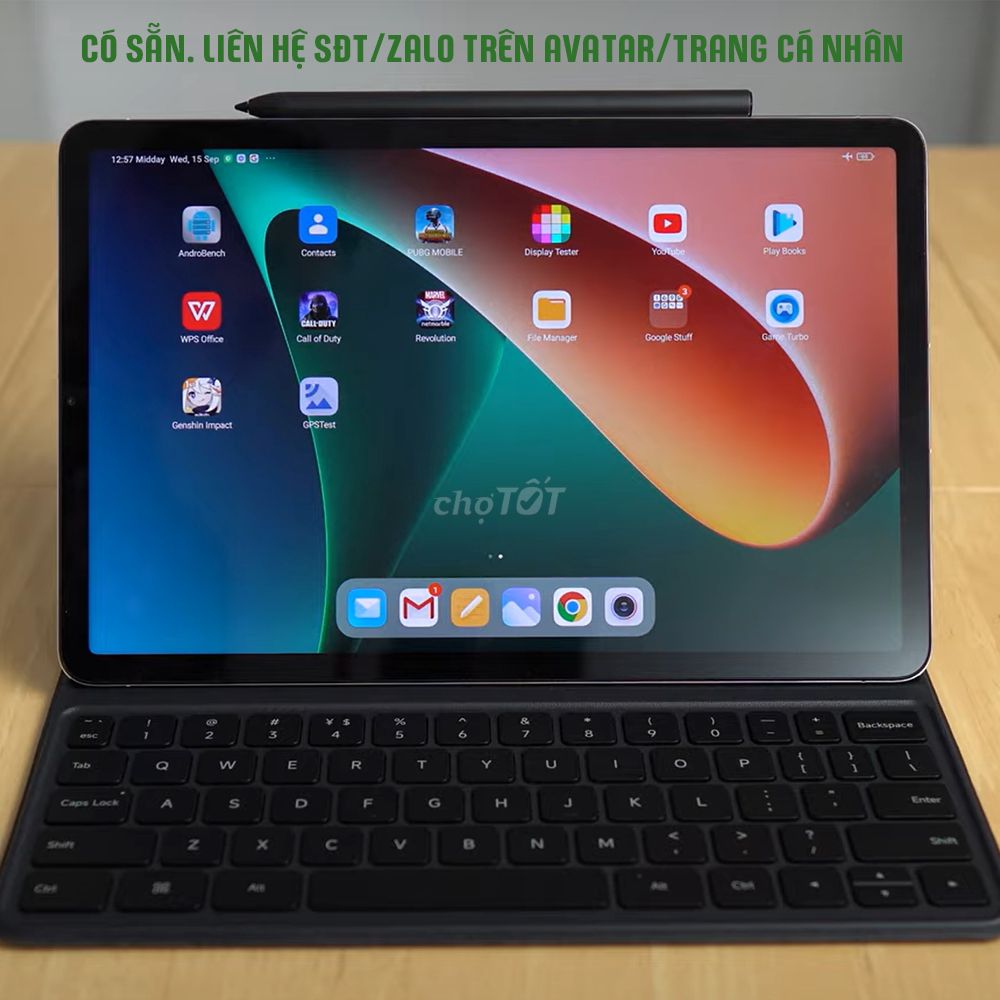 Mipad 5 Quốc Tế 6/256Gb ĐẸP KENG FULL BOX. Mua bán Máy tính bảng tại Quận 8 Tp Hồ Chí Minh được đăng bởi GHP VÂN hình 2