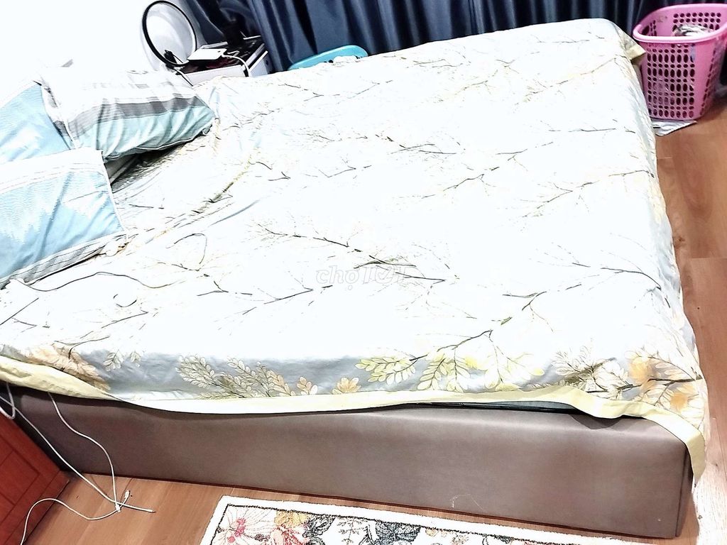 Giường da Nâu 1m88x2m Mới. Mua bán Giường, chăn ga gối nệm tại Thành phố Thủ Đức Tp Hồ Chí Minh được đăng bởi mr B hình 1