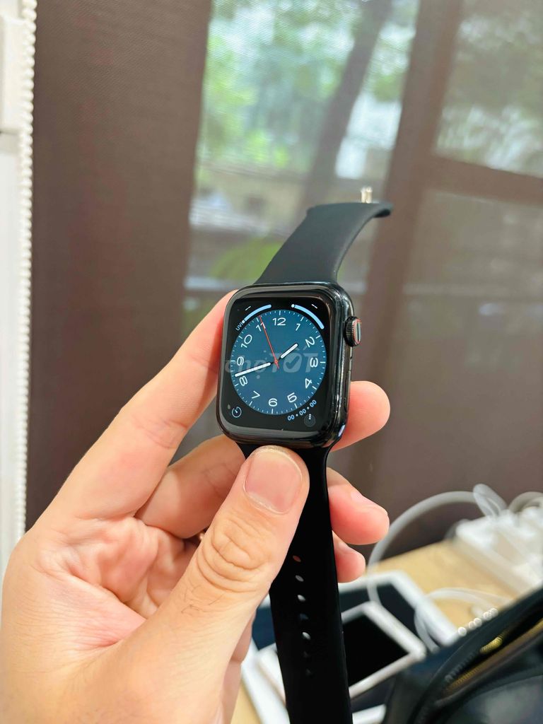 apple watch Sr 5 44Mm thép Esim