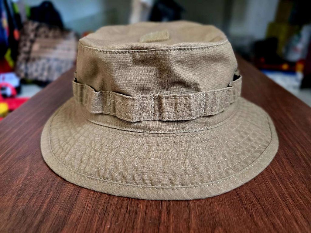 Mũ bucket Helikon vải nâu size M