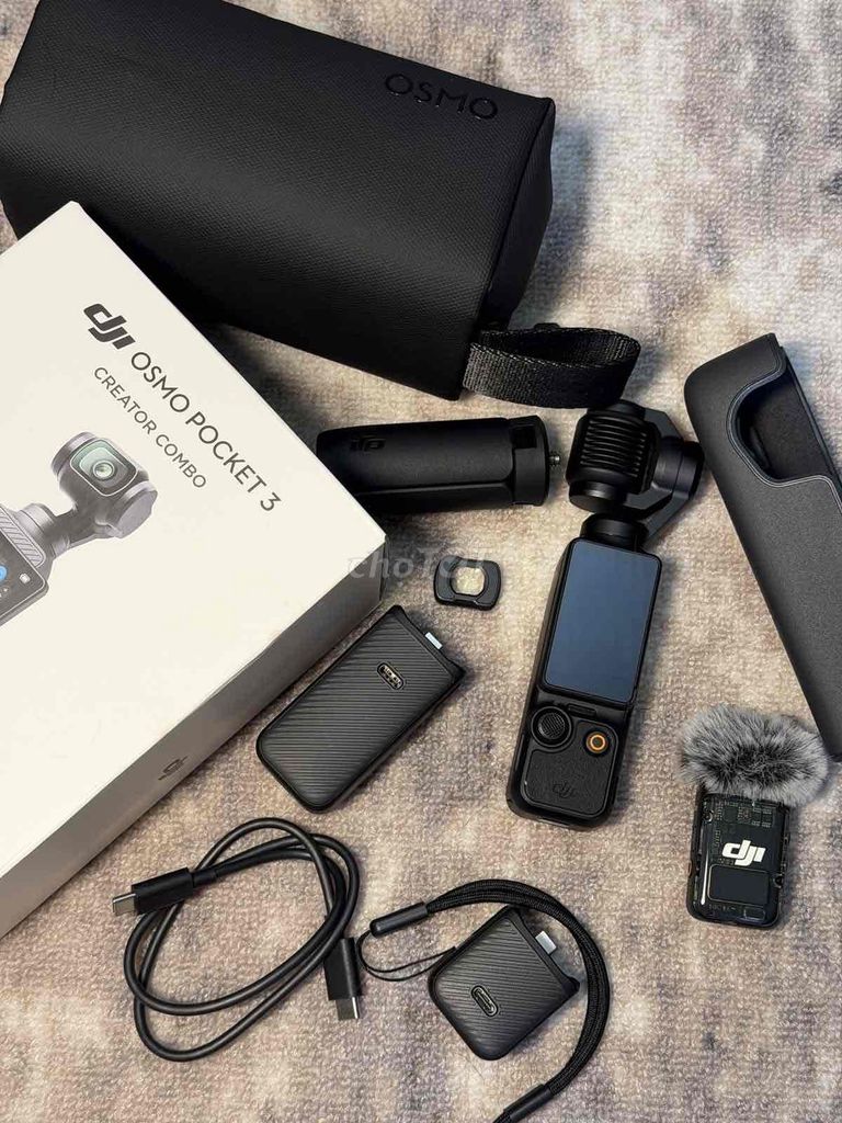Máy quay phim DJI Osmo Pocket 3 Đen. Mua bán Máy ảnh, Máy quay tại Quận Tân Bình Tp Hồ Chí Minh được đăng bởi Nguyễn Trọng Nhân hình 1
