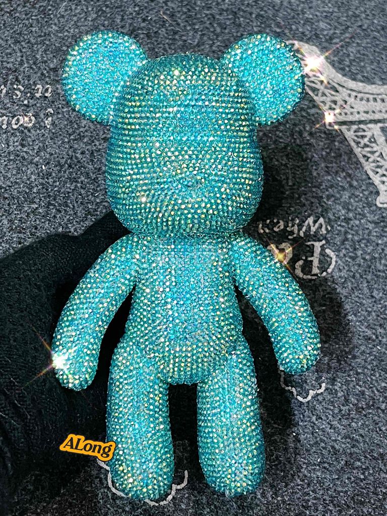 Bearbrick Đính Đá Emerald Aurora - Kiệt Tác ❤️‍🔥