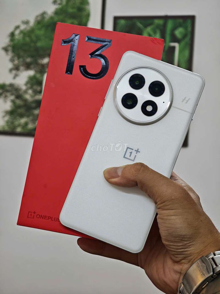 OnePlus 13 5G 256GB Trắng. Mua bán Điện thoại tại Quận Thanh Khê Đà Nẵng được đăng bởi Tú MB hình 1