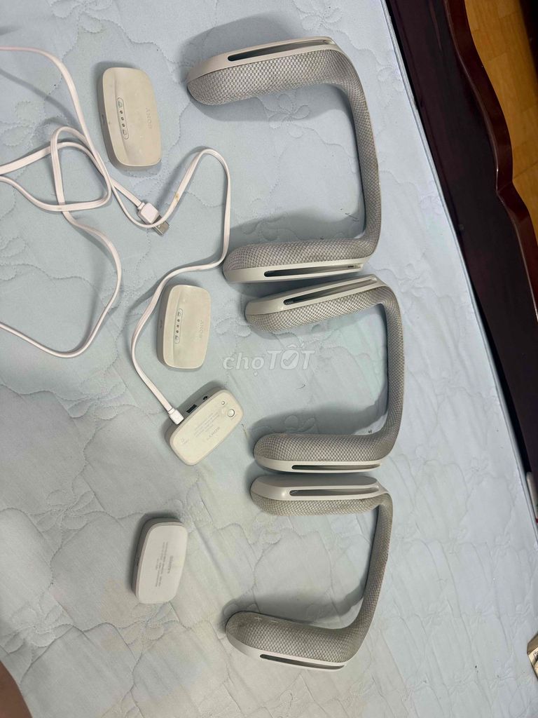 Ba cái Loa đeo cổ Sony SRS-WS1 Trắng. Mua bán Tivi, Âm thanh tại Huyện Hóc Môn Tp Hồ Chí Minh được đăng bởi LEVI hình 1
