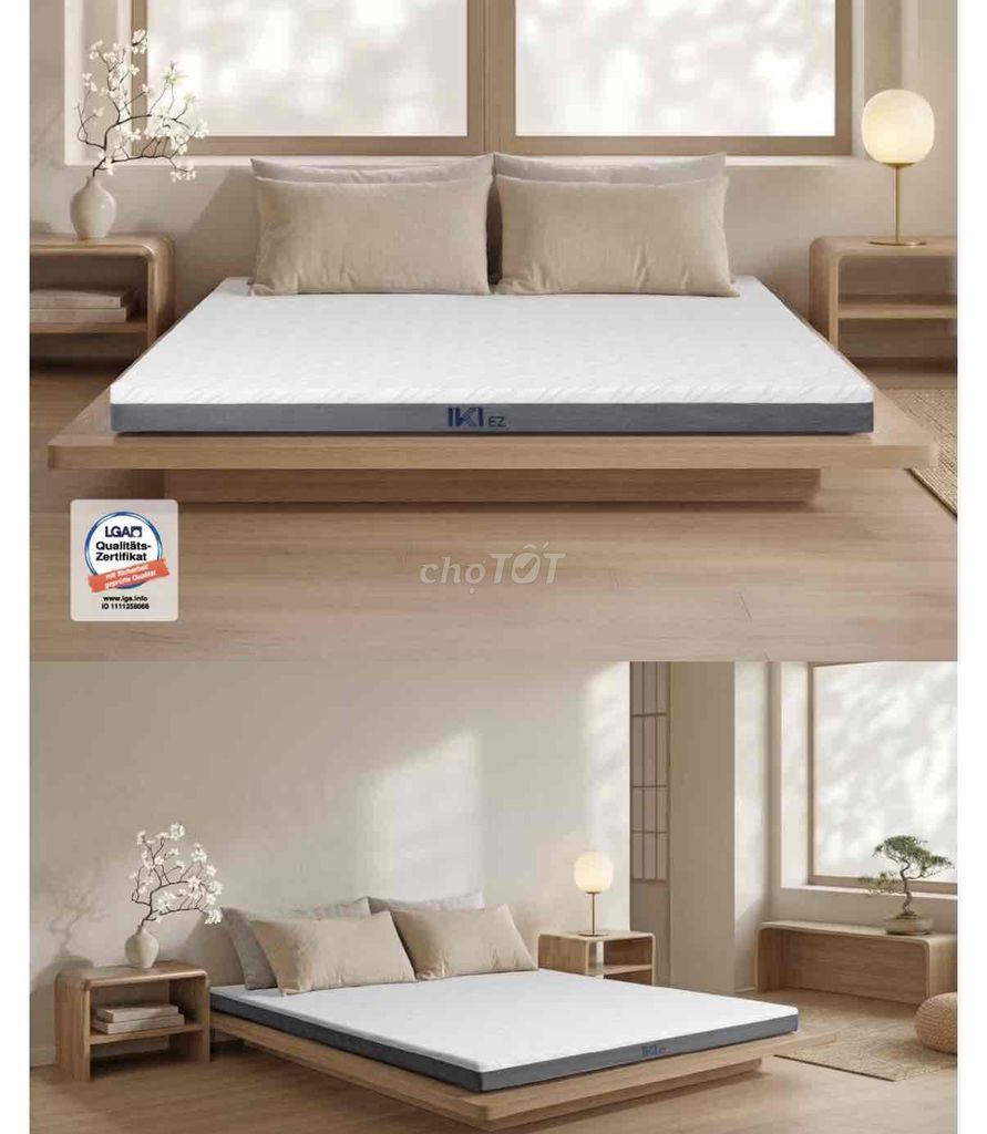 Nệm cao su Liên Á IKI EZ 160x200x10cm Trắng, Xám. Mua bán Giường, chăn ga gối nệm tại Thành phố Thủ Đức Tp Hồ Chí Minh được đăng bởi Nguyễn Phú Quý hình 1