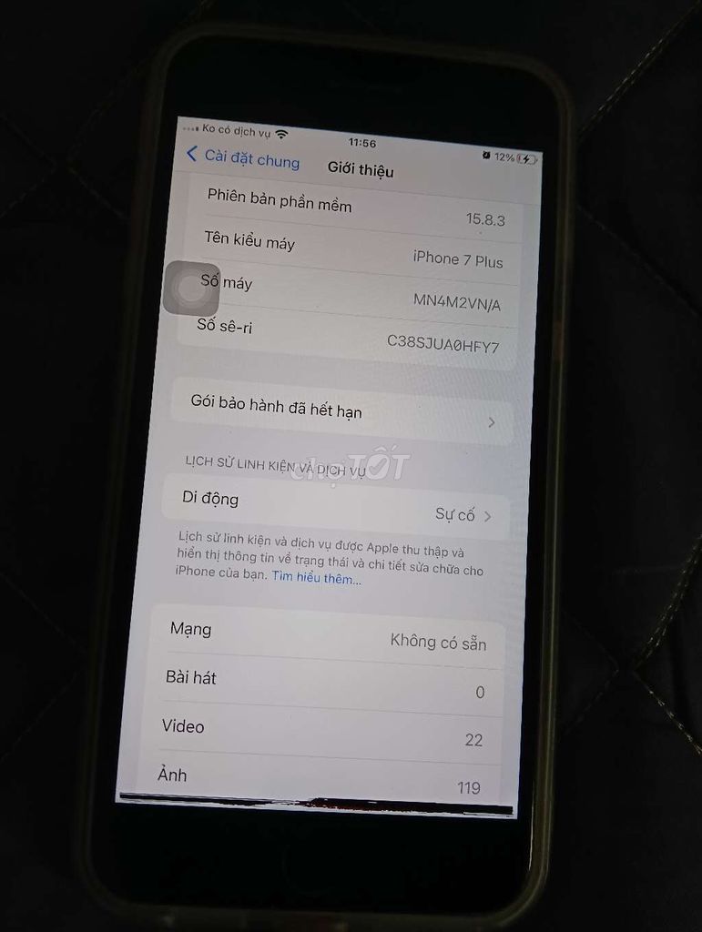 Apple iPhone 7 Plus 128GB Đen. Mua bán Điện thoại tại Thành phố Vinh Nghệ An được đăng bởi Nguyễn Hằng hình 1