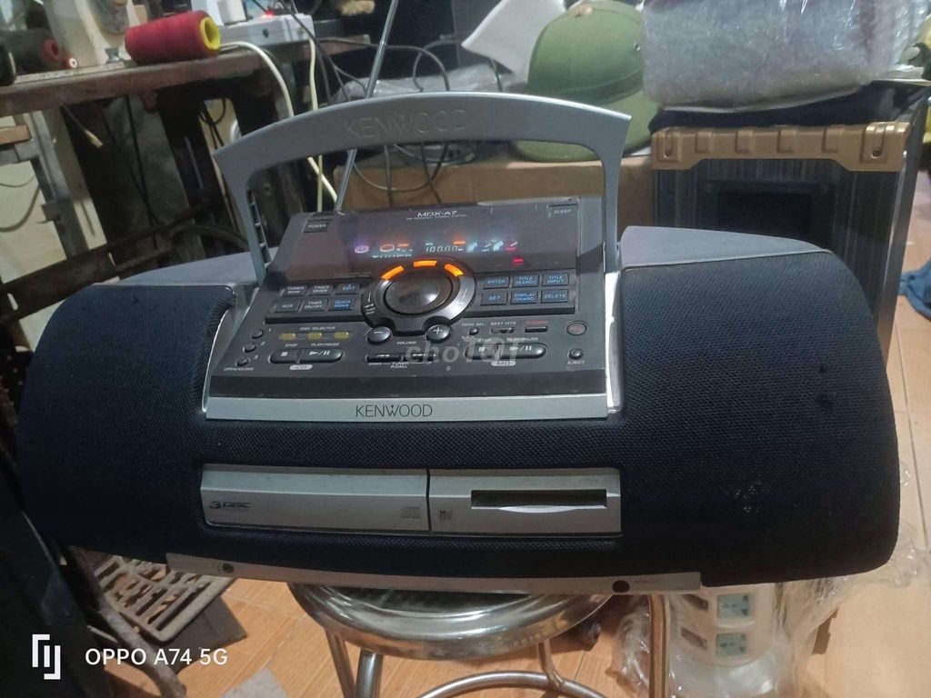 Dàn âm thanh Kenwood MDX-A7 Đen bạc. Mua bán Tivi, Âm thanh tại Thành phố Buôn Ma Thuột Đắk Lắk được đăng bởi dương bảo khang hình 1