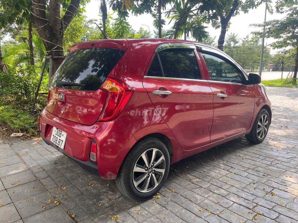 Автомобильный номер Kia Morning 2019 78000 км красный