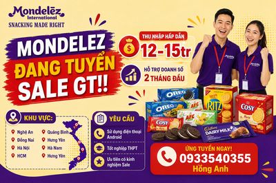[KINH ĐÔ] TUYỂN NV KINH DOANH THỊ TRƯỜNG