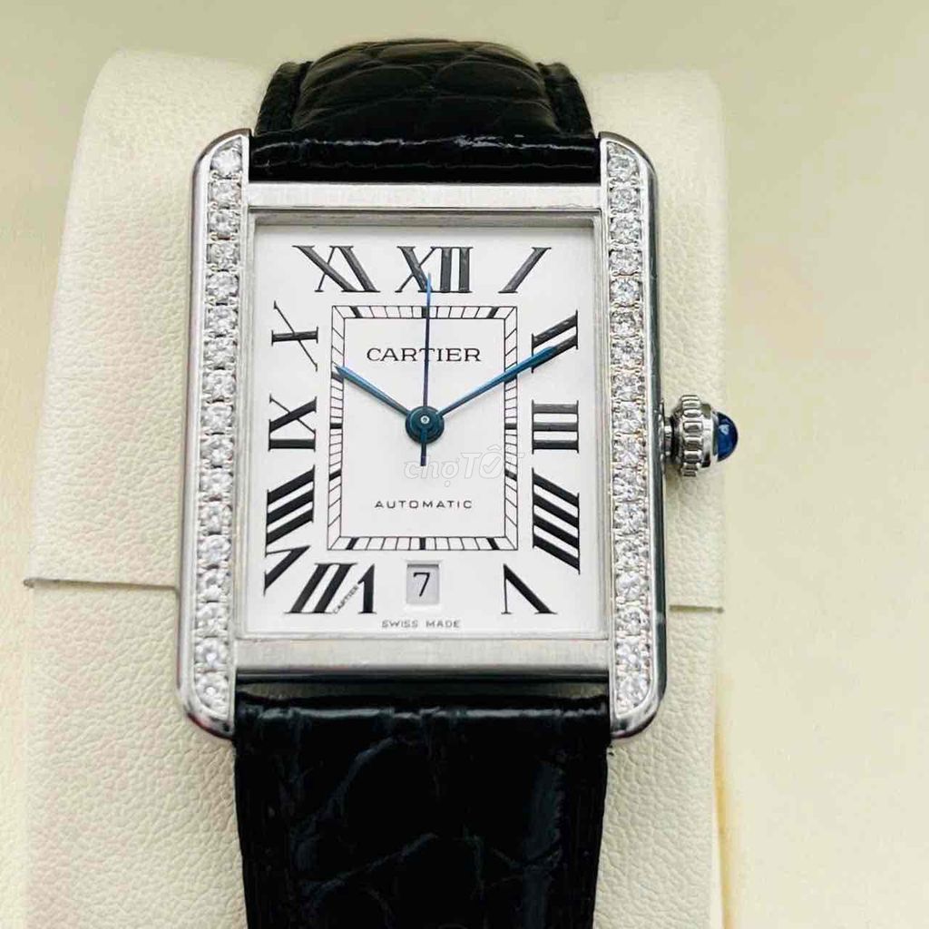 Cartier Tank Solo 3515 size 31mm x 41mm Automatic. Mua bán Đồng hồ tại Quận Hoàng Mai Hà Nội được đăng bởi Anh Tuấn hình 1
