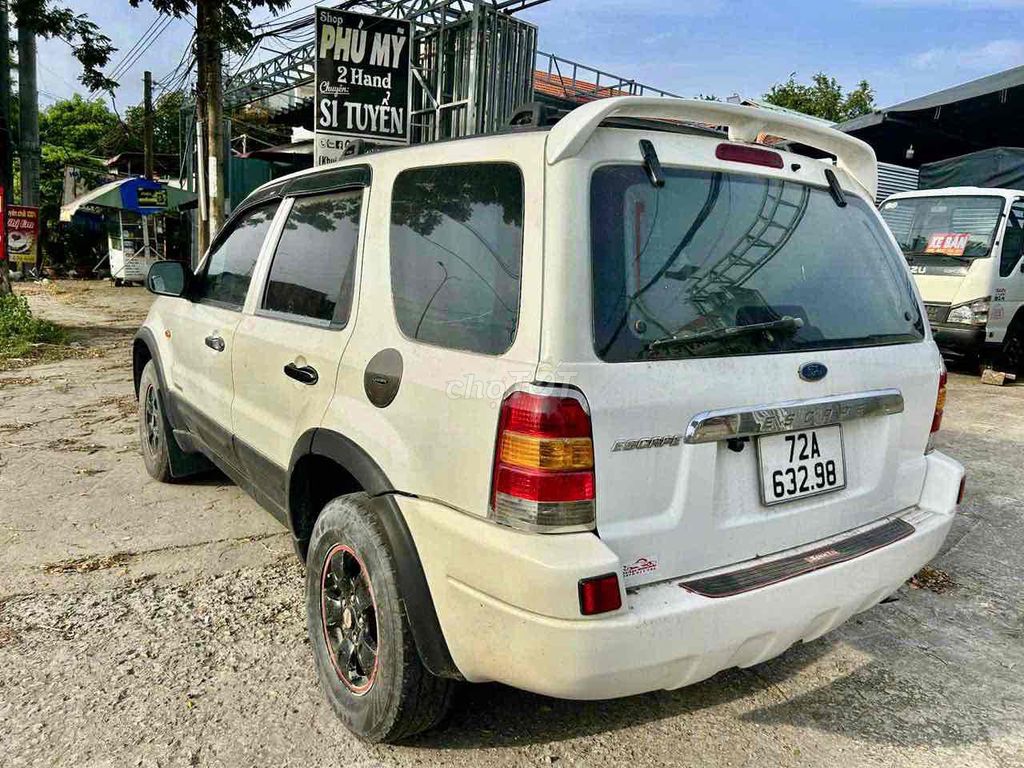 Ford Escape Trắng 5 chỗ Số sàn. Mua bán Ô tô tại Huyện Cẩm Mỹ Đồng Nai được đăng bởi Nguyễn Thanh Quốc Bảo hình 4
