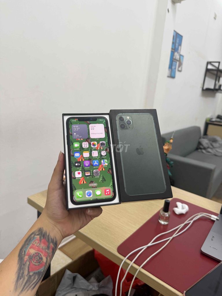 Apple iPhone 11 Pro Max QTE 256GB Full Chức Năng. Mua bán Điện thoại tại Quận Cầu Giấy Hà Nội được đăng bởi Trung Kiên Trả Góp Bao Nợ Xấu hình 1