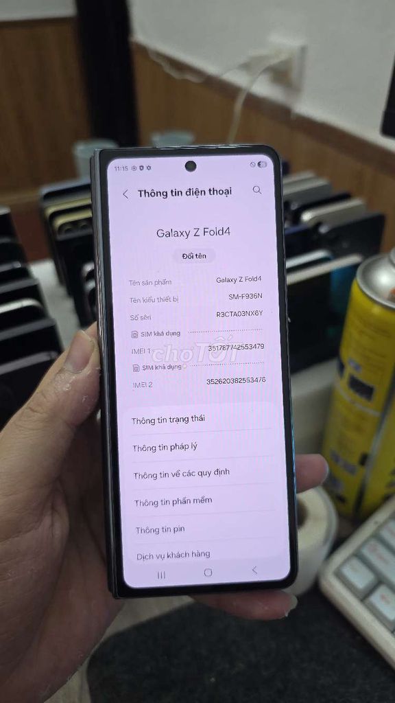 ZFold4 12GB/256GB zin cáp new. Mua bán Điện thoại tại Quận Thanh Xuân Hà Nội được đăng bởi Shandp thanh xuân hình 1