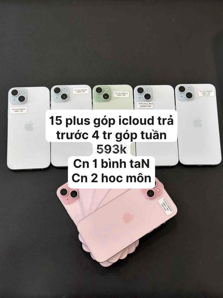 iPhone 15 Plus 128GB Hồng. Mua bán Điện thoại tại Huyện Hóc Môn Tp Hồ Chí Minh được đăng bởi Bình Apple hình 1