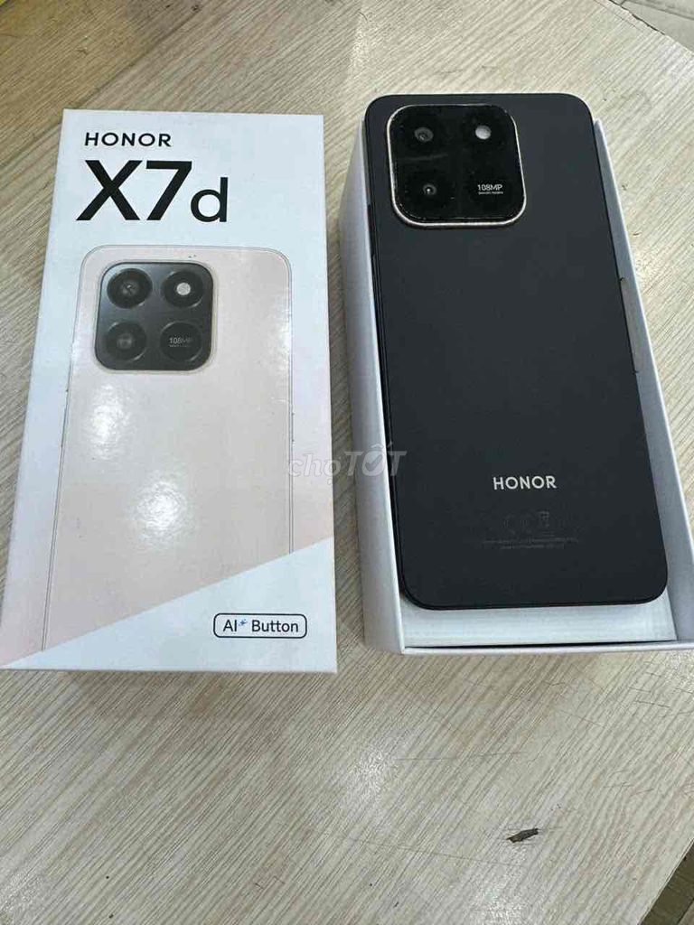 Honor X7d 8GB/256GB Đen. Mua bán Điện thoại tại Quận Thanh Khê Đà Nẵng được đăng bởi My hình 1