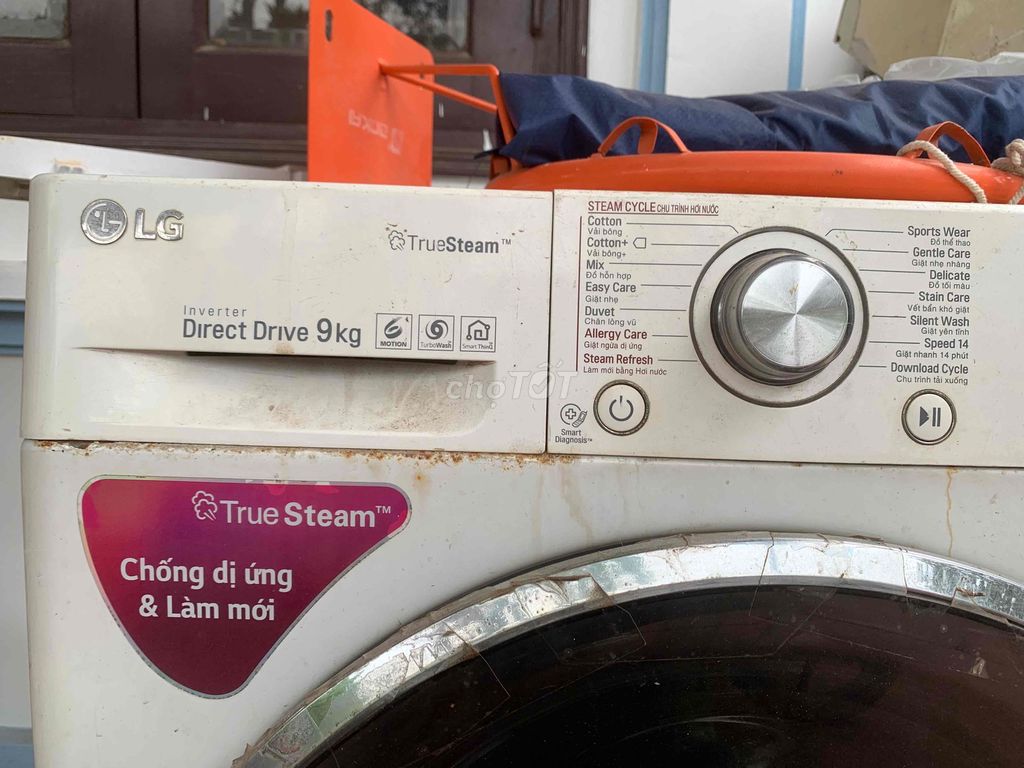 Máy giặt LG 9kg cửa trước. Mua bán Máy giặt tại Huyện Yên Lạc Vĩnh Phúc được đăng bởi Macallan hình 1