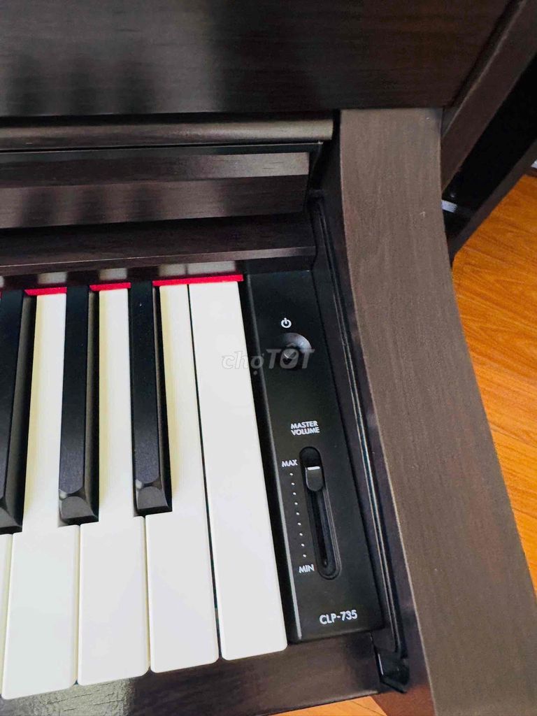 Piano yamaha CLP735 mới 99,9% mới về