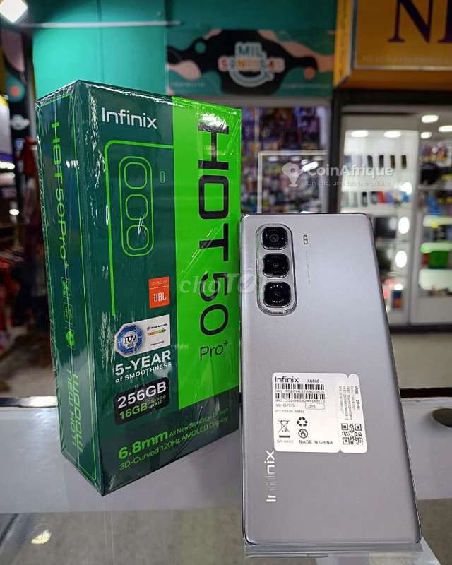 Infinix Hot 50 Pro Plus 256GB Xám. Mua bán Điện thoại tại Quận Ninh Kiều Cần Thơ được đăng bởi Nguyễn Thông hình 1