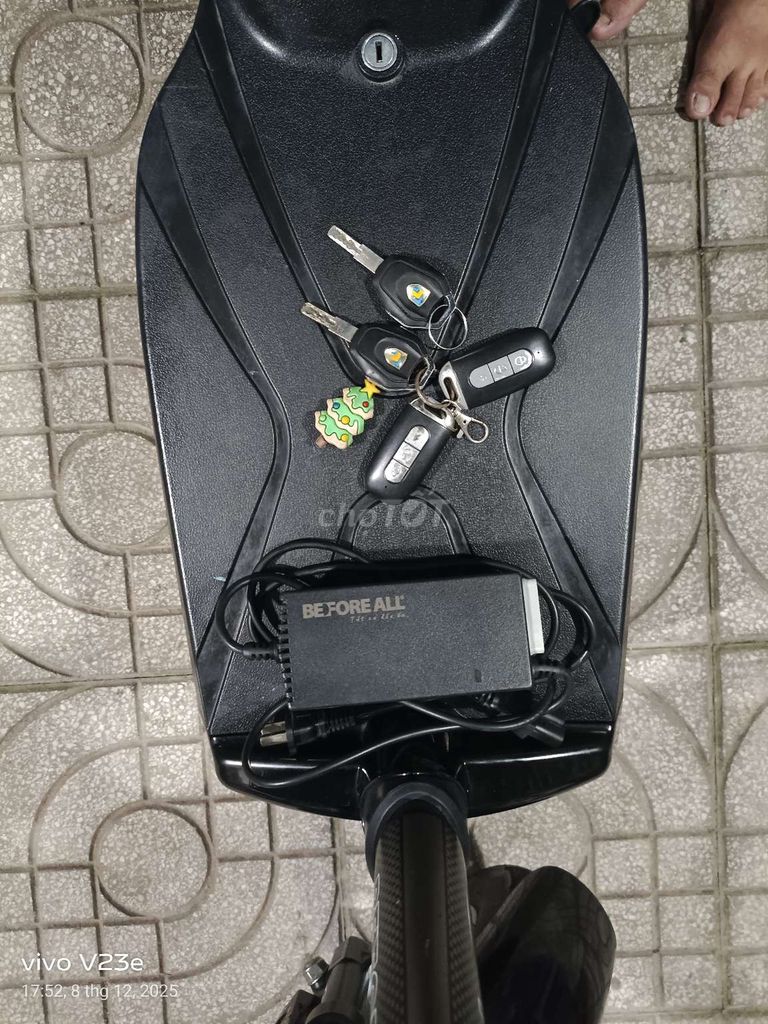 Xe đạp điện Before All S3E Đen đẹp đủ phụ kiện. Mua bán Xe điện tại Huyện Nhơn Trạch Đồng Nai được đăng bởi như quỳnh  hình 4