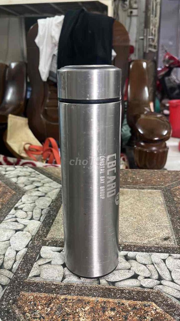Bình giữ nhiệt Thép không gỉ Bạc. Mua bán Dụng cụ nhà bếp tại Quận Hoàng Mai Hà Nội được đăng bởi Kairiyeudau hình 1