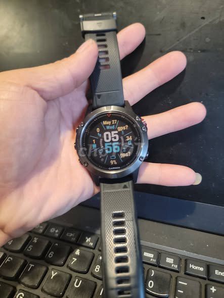 Garmin Fenix 5 47mm Đen. Mua bán Thiết bị đeo thông minh tại Quận Ba Đình Hà Nội được đăng bởi Hội Đồ Điện Tử hình 1