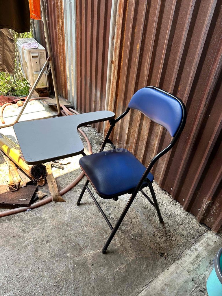 Ghế gập chân sắt Xanh dương. Mua bán Bàn ghế tại Huyện Chơn Thành Bình Phước được đăng bởi Lê Hoàng hình 1