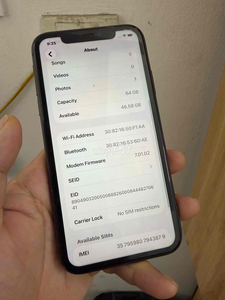 Apple iPhone 11 64GB Đen. Mua bán Điện thoại tại Quận Đống Đa Hà Nội được đăng bởi hanoimobile hình 1