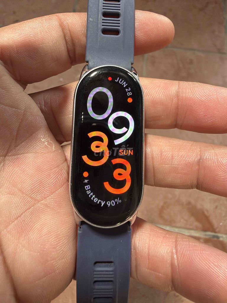 Xiaomi Mi Band 9 Xám Theo dõi sức khỏe. Mua bán Thiết bị đeo thông minh tại Quận Hoàn Kiếm Hà Nội được đăng bởi Trung pitt hình 1