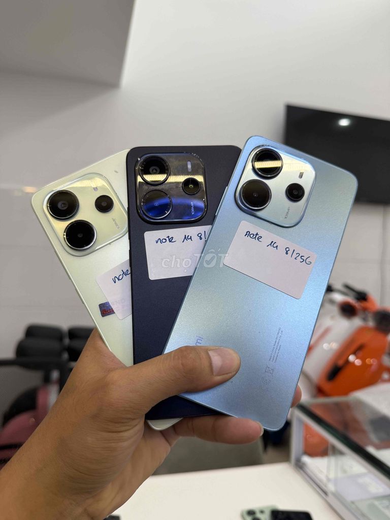 Xiaomi Redmi note 14 6GB/128GB Xanh đen lục. Mua bán Điện thoại tại Quận 4 Tp Hồ Chí Minh được đăng bởi Thanh Sang hình 1