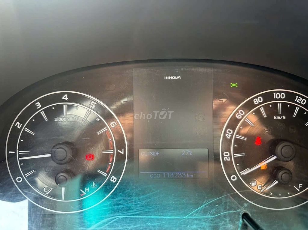 INNOVA 2.0E 2018 MT 118000KM BẢO HÀNH 1 NĂM. Mua bán Ô tô tại Quận Bình Tân Tp Hồ Chí Minh được đăng bởi Lê Tử can  hình 11