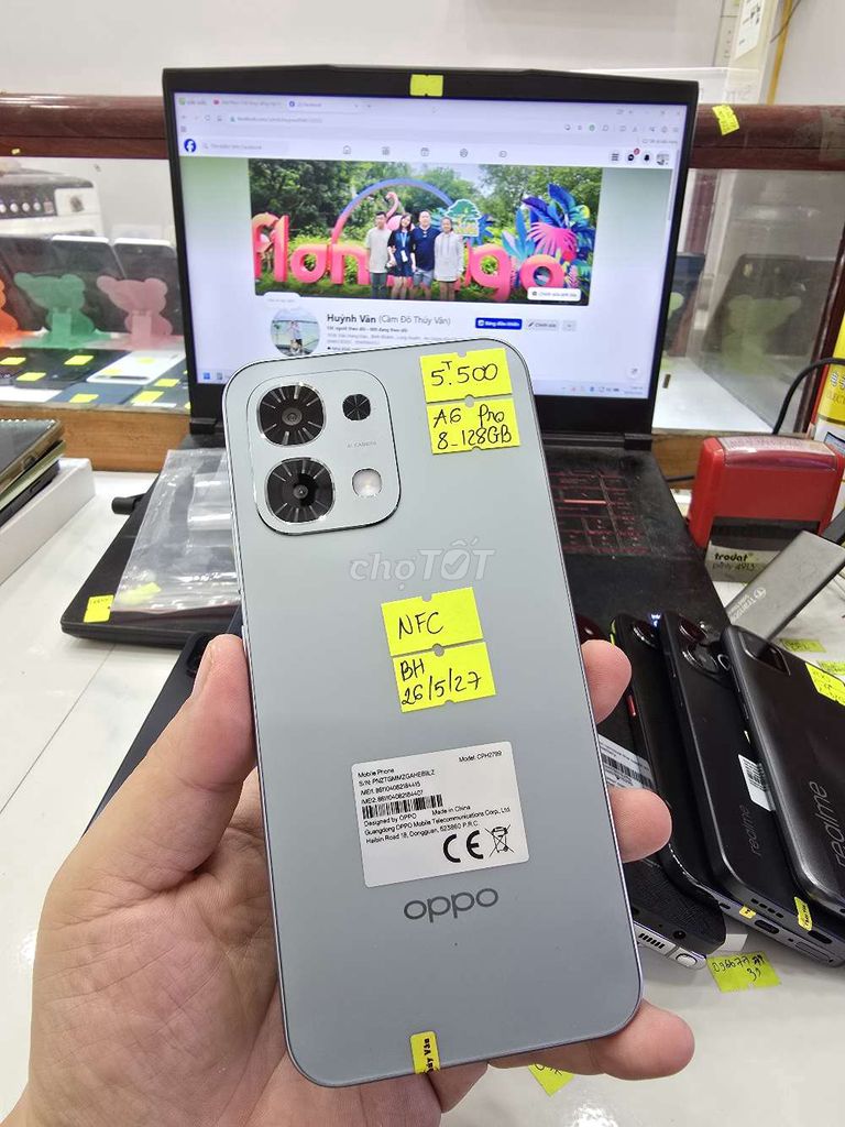 Oppo A6 Pro 8GB/128GB Xám. Mua bán Điện thoại tại Thành phố Long Xuyên An Giang được đăng bởi Facebook Cầm Đồ Thúy Vân hình 1