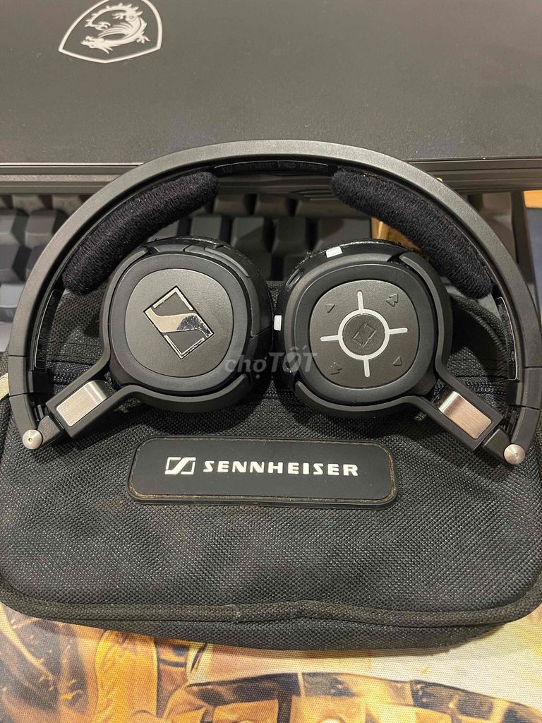 Tai nghe Sennheiser Đen chi tiết bass chắc. Mua bán Tivi, Âm thanh tại Thành phố Thủ Đức Tp Hồ Chí Minh được đăng bởi Phạm Kiên hình 1