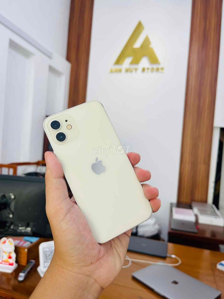 Apple iPhone 12 128GB Trắng 98-99%. Mua bán Điện thoại tại Quận Ninh Kiều Cần Thơ được đăng bởi ĐIỆN THOẠI LAPTOP ANH HUY hình 1