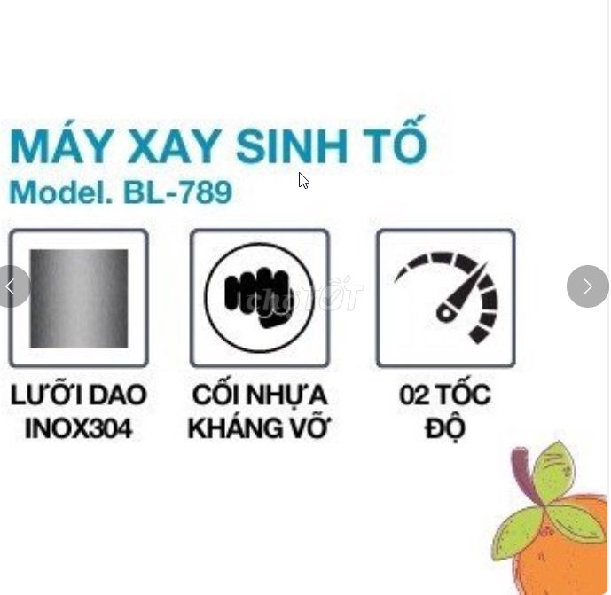 MÁY XAY SINH TỐ BL789 - OSAKA