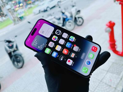 iPhone 14 Pro Max 256G Tím VN thay lưng giá iuuu